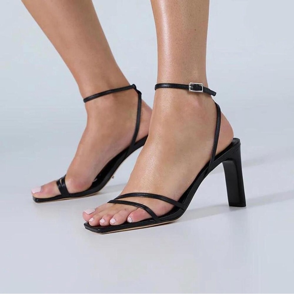 Tony Bianco Corso Sandal in Black Nappa